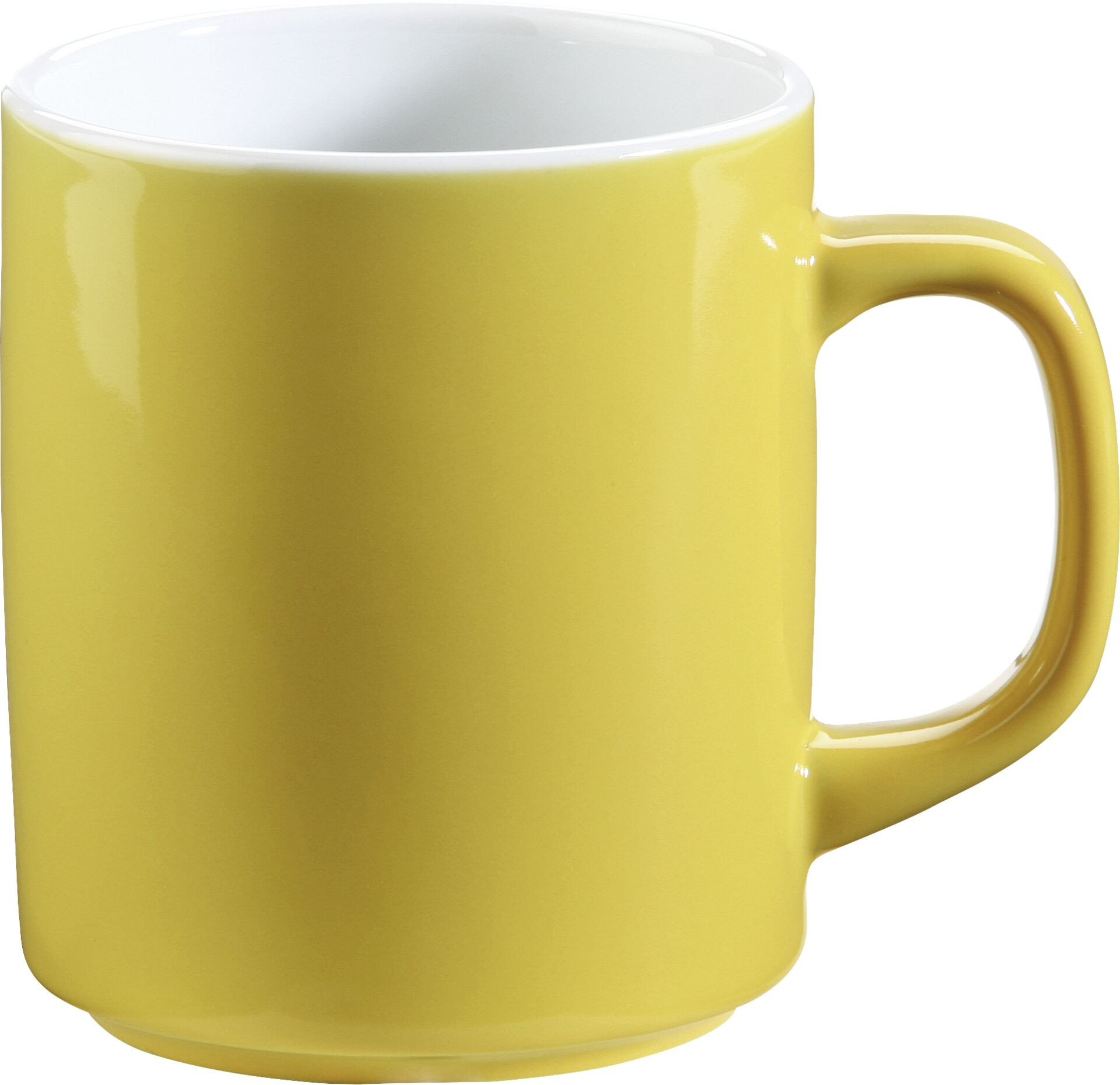 Kaffeebecher 0,3 L gelb